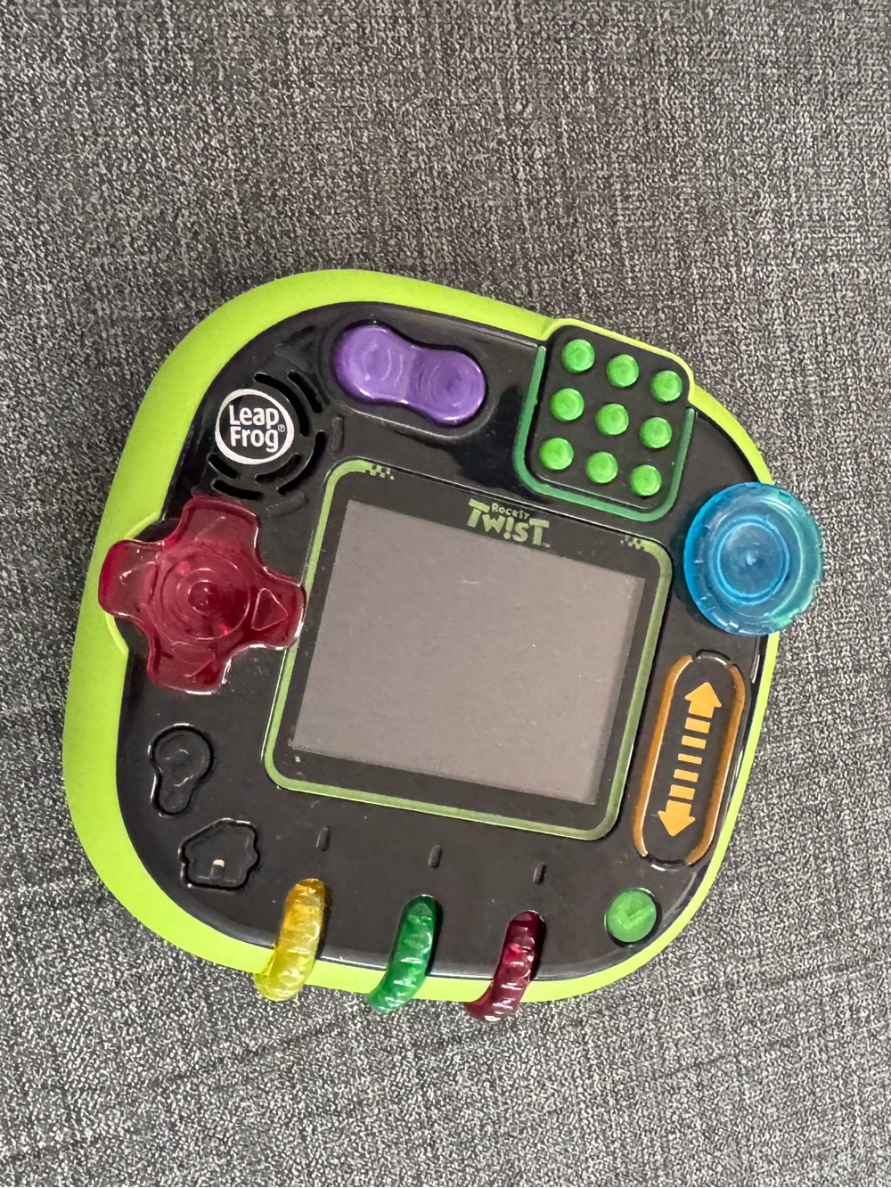 LeapFrog Rockit Twist Learning Toy - Black & Neon Green